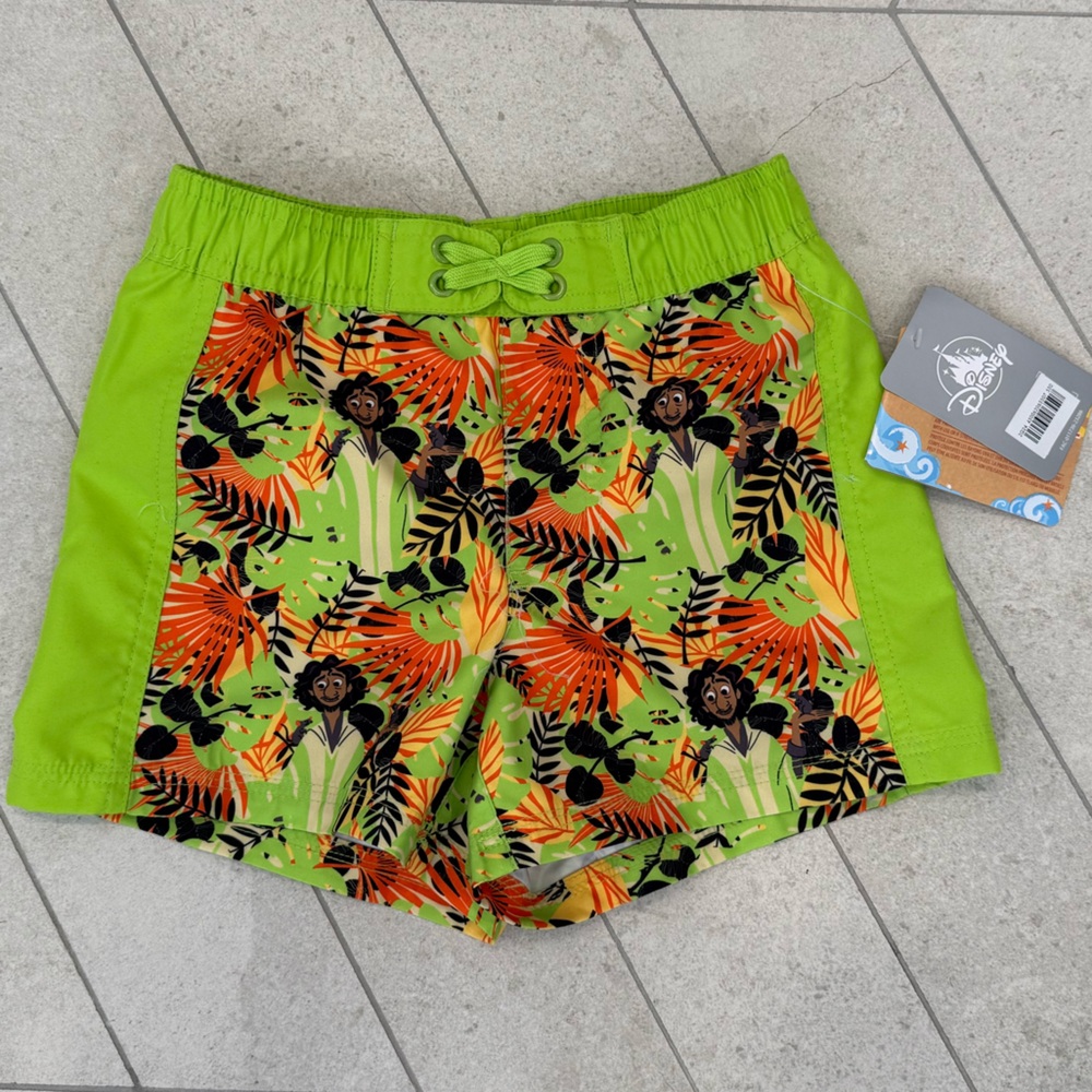 Disney Encanto Bruno Tropical Swim Trunks Boy